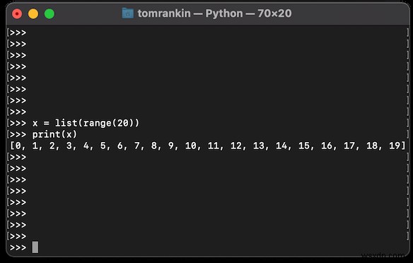 Python range() 설명:정의 및 사용 방법 