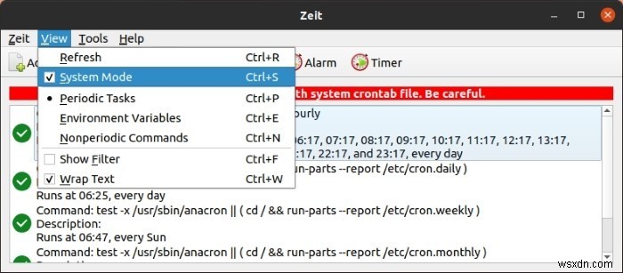 Zeit를 사용하여 Linux에서 Cron 작업을 쉽게 생성하는 방법 
