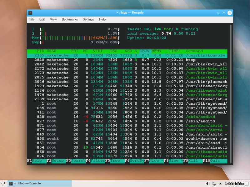 CentOS 8에 KDE 플라즈마 데스크탑을 설치하는 방법 