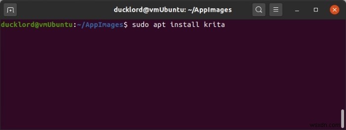 Ubuntu에 최신 버전의 Krita를 설치하는 방법 