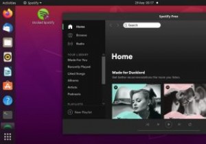 리눅스에서 Spotify를 시스템 트레이로 최소화하는 방법