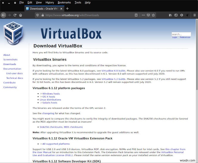 Linux의 VirtualBox에 Windows를 설치하는 방법 