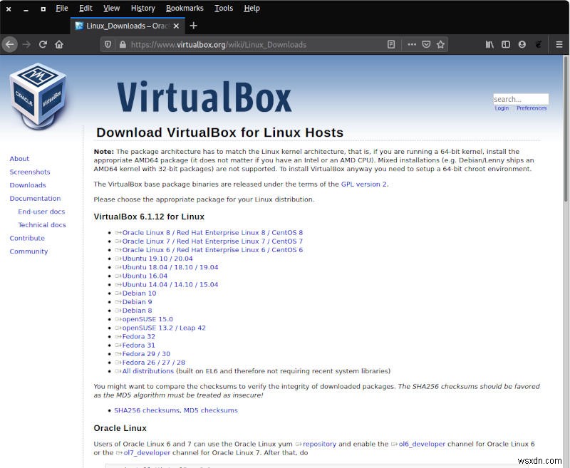 Linux의 VirtualBox에 Windows를 설치하는 방법 