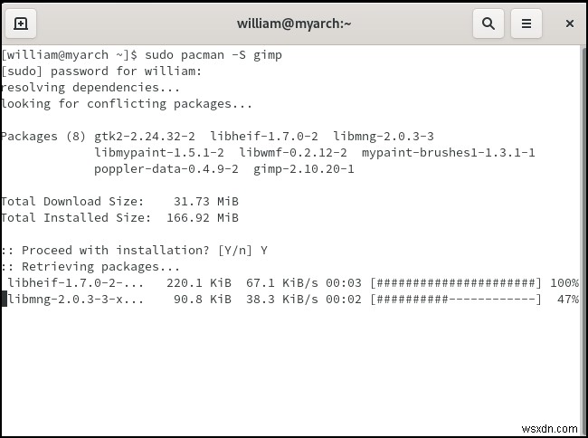 Arch Linux용 Pacman 마스터하기 