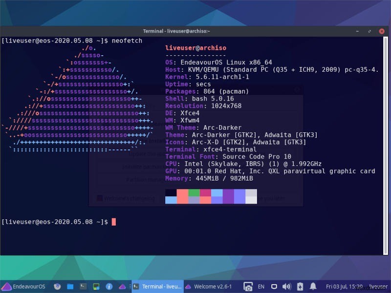 Xfce 리뷰:린, 비열한 리눅스 머신 