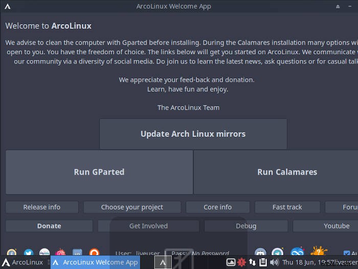 ArcoLinux 검토 – 부풀려진 아치 Linux 기반 배포판 