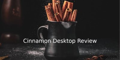 Cinnamon Desktop Review:매우 사용자 친화적인 데스크탑 환경 