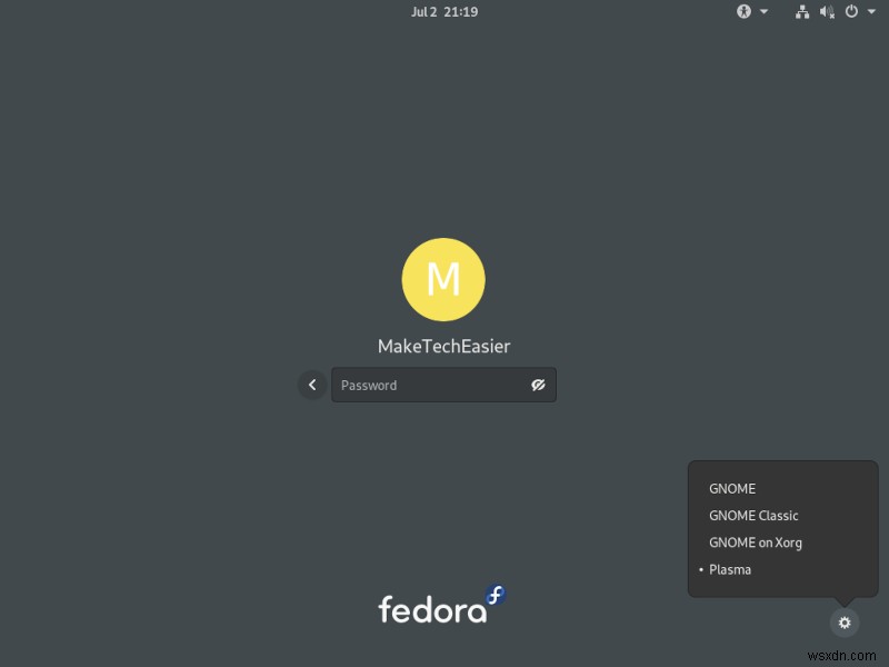 Fedora에서 데스크탑 환경을 전환하는 방법 