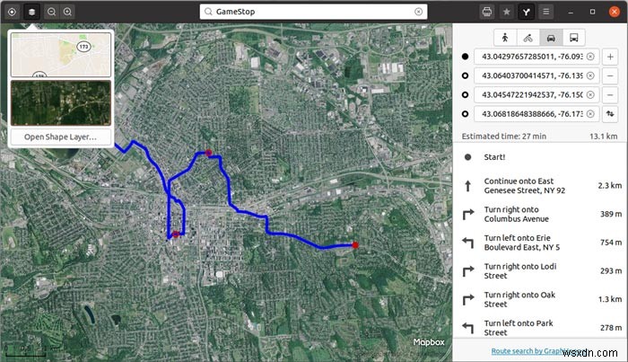 Gnome Maps를 다운로드하고 경로를 PDF로 내보내는 방법 