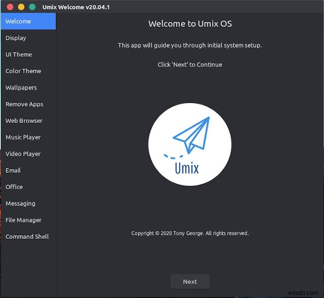 Umix 20.04 검토:Unity 데스크톱이 포함된 Ubuntu 