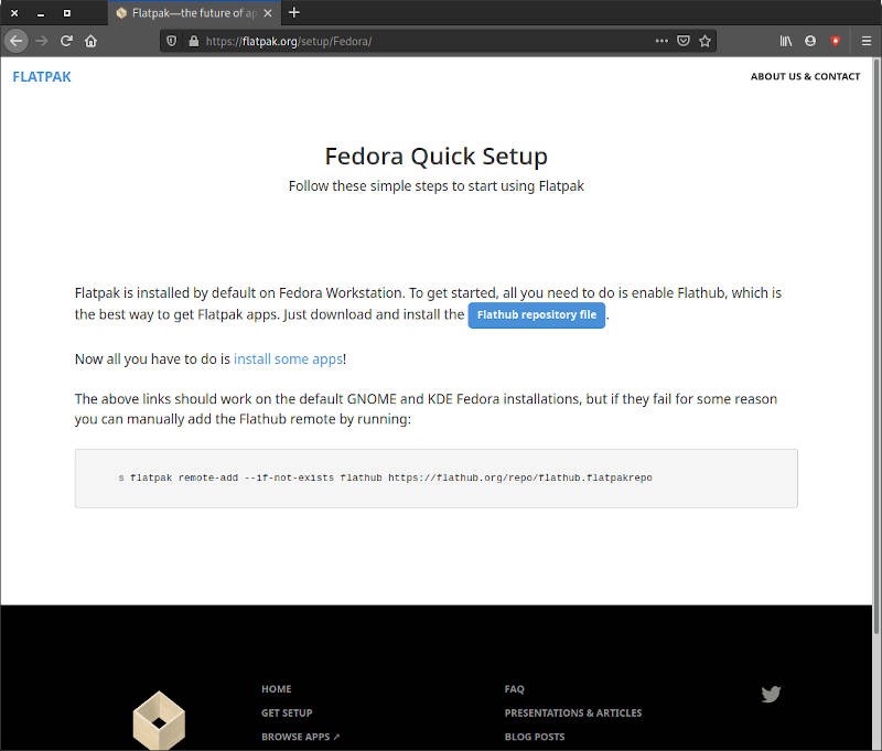 Fedora에서 Flatpak을 활성화하고 사용하는 방법 