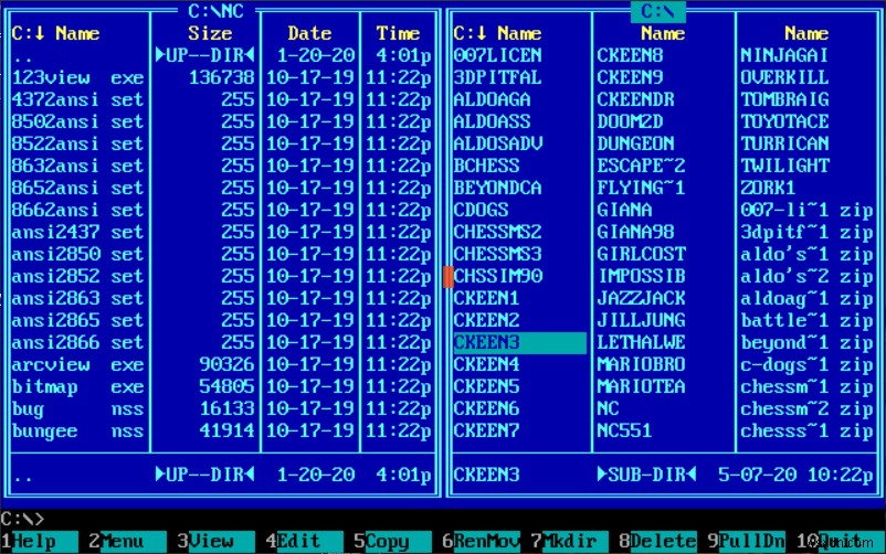 오래된 DOS 게임을 플레이하기 위해 Linux용 DOSBox를 설치하는 방법 