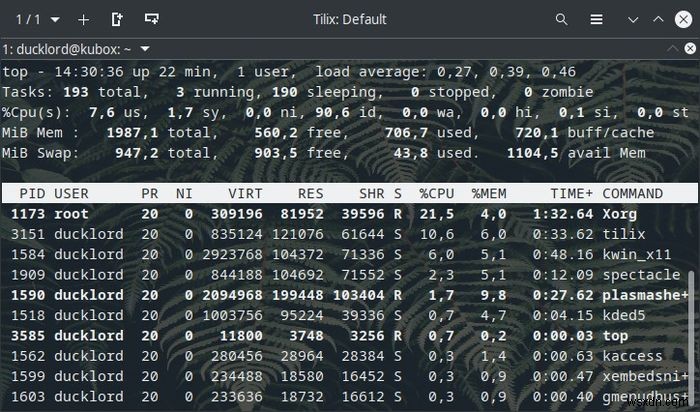 Tilix로 Linux 터미널 업그레이드 