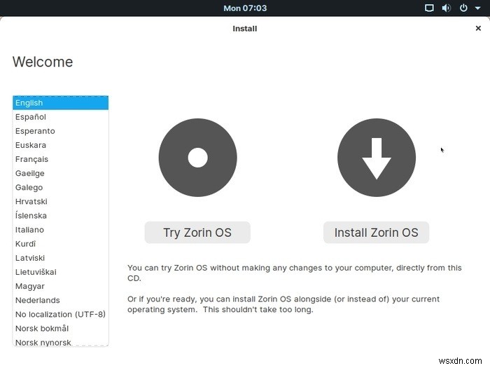 Zorin OS 15.1 검토 