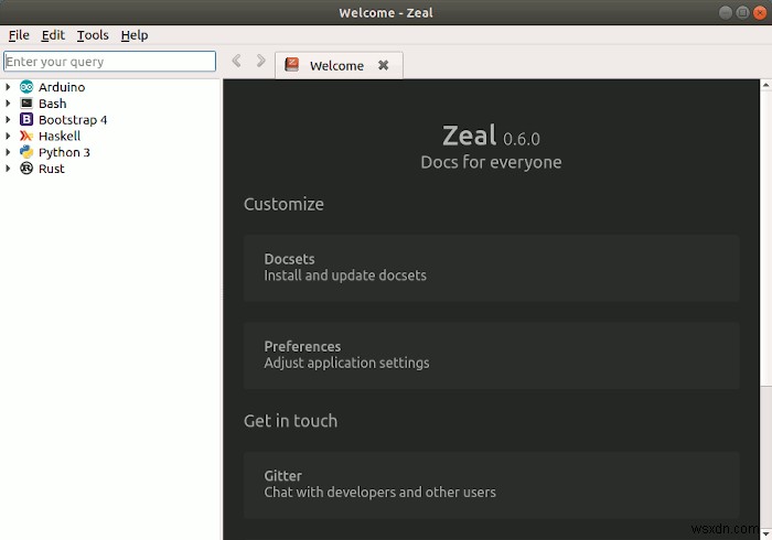 Zeal을 사용하여 오프라인으로 코드 문서를 보는 방법 