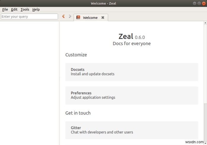 Zeal을 사용하여 오프라인으로 코드 문서를 보는 방법 