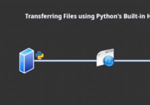 Python의 내장 HTTP 서버를 사용하여 파일 전송 