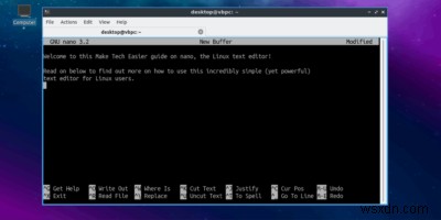 Linux에서 Nano 텍스트 편집기를 사용하기 위한 초보자 가이드 