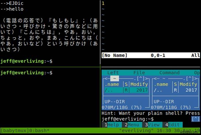 Linux에서 Tmux 세션을 관리하고 복원하는 방법 