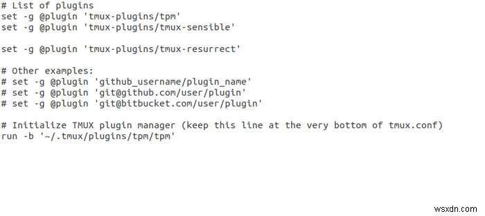 Linux에서 Tmux 세션을 관리하고 복원하는 방법 