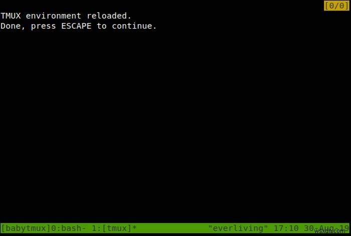 Linux에서 Tmux 세션을 관리하고 복원하는 방법 