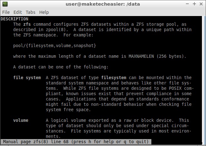 ZFS 스냅샷 및 클론을 사용하는 방법 