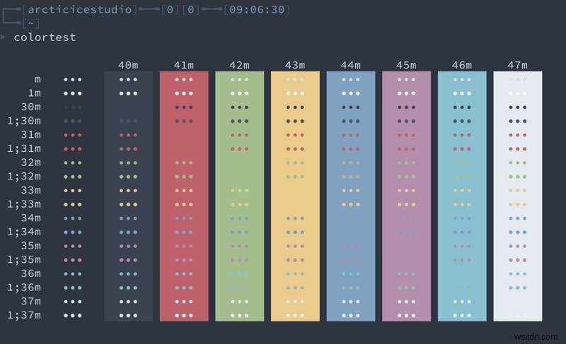 시도해야 할 5가지 XFCE 터미널 테마 