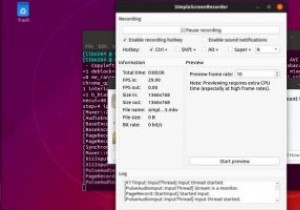 Ubuntu를 위한 최고의 스크린 레코더 4가지 