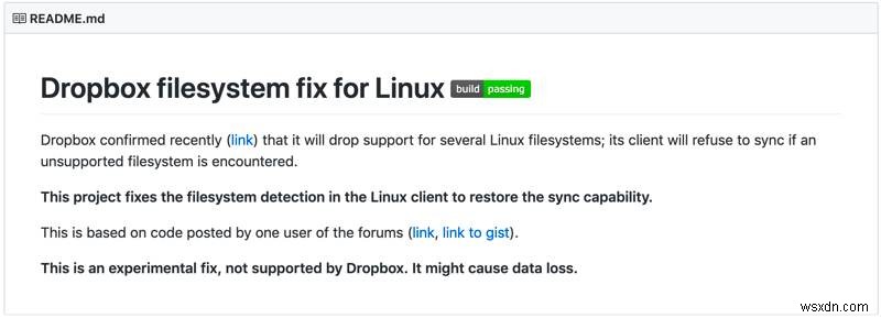 비 Ext4 Linux 파일 시스템에서 Dropbox를 사용하는 방법 