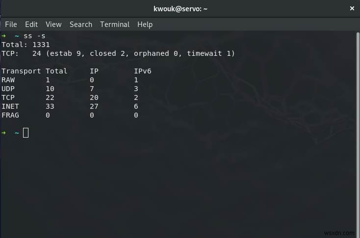 Linux에서 ss 명령을 사용하여 네트워크 연결을 모니터링하는 방법 