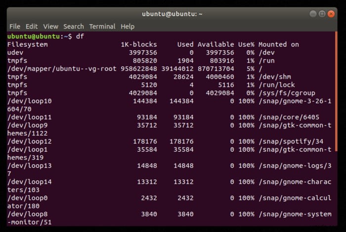 Linux에서 디스크 공간을 확인하고 관리하는 방법 