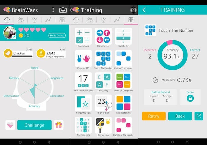 Android 및 iOS용 최고의 두뇌 훈련 앱 10가지 