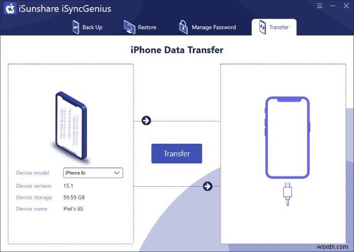 iSyncGenius 검토:iPhone 데이터 백업 및 전송 