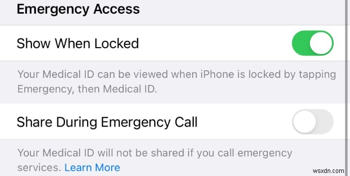 iPhone 및 Android에서 의료 ID를 설정하고 액세스하는 방법 