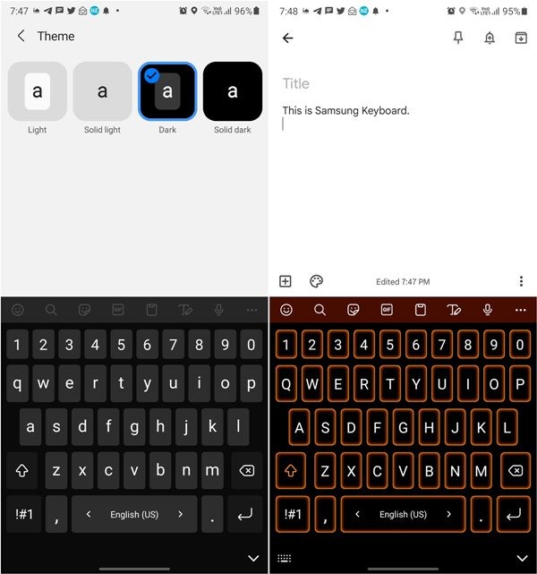 Gboard 대 삼성 키보드 대 SwiftKey:어느 것이 가장 좋습니까? 