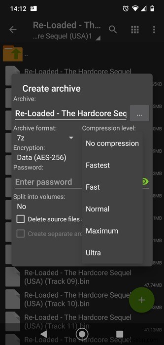 Android(RAR, ZIP, 7Z)에서 파일을 압축 해제하는 방법 