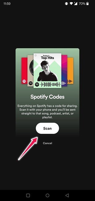 Spotify 코드를 만들고 스캔하여 노래를 공유하는 방법 