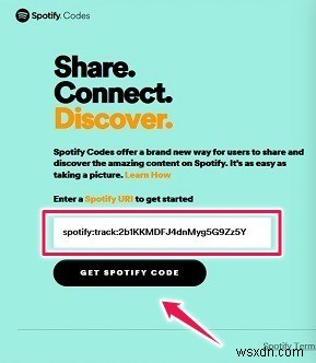 Spotify 코드를 만들고 스캔하여 노래를 공유하는 방법 