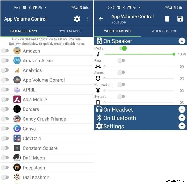 기기의 볼륨을 미세 조정하는 7가지 유용한 Android 볼륨 제어 앱 