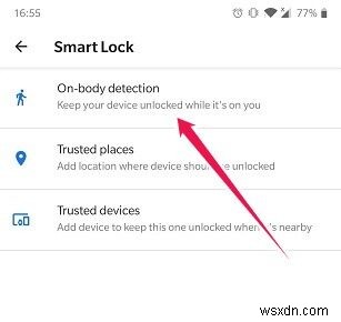 Android에서 Smart Lock을 설정하고 사용하는 방법 