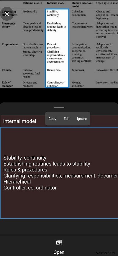 Android의 MS Excel에서 그림의 데이터를 삽입하는 방법 