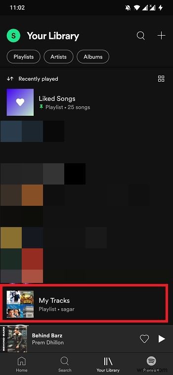 Android에서 Spotify 재생 목록 사진을 변경하는 방법 