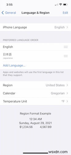 단일 iPhone 앱에서 언어를 변경하는 방법 