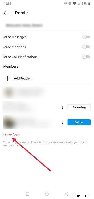Instagram에서 그룹에 추가되는 것을 방지하는 방법 