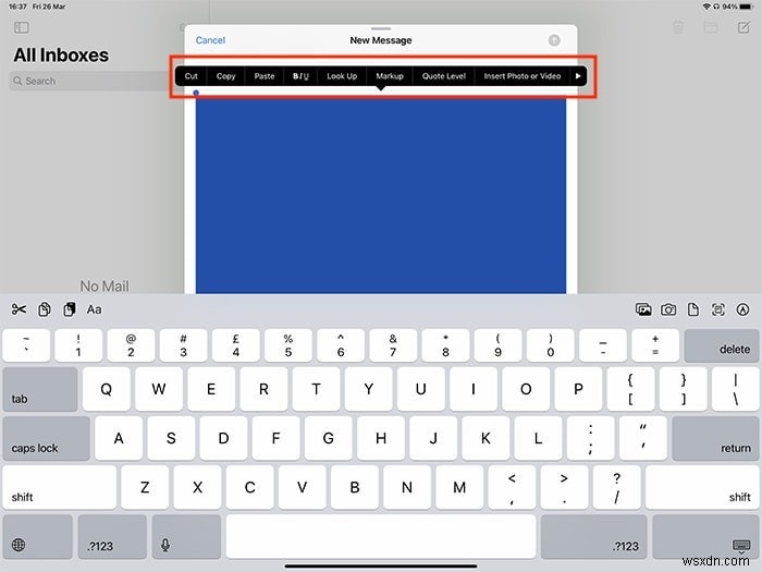 iPad Pro에서 문서에 마크업을 사용하는 방법 