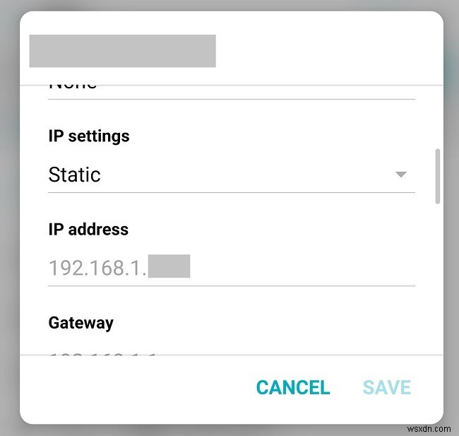 Android에서 IP 주소 가져오기 오류를 수정하는 방법 