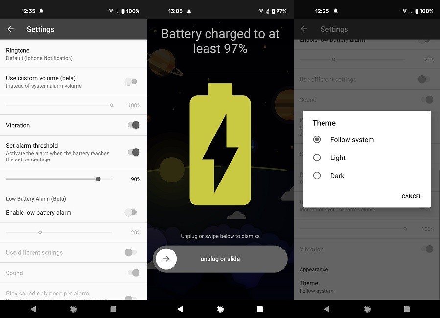Android 배터리가 가득 차면 알려주는 5가지 앱 