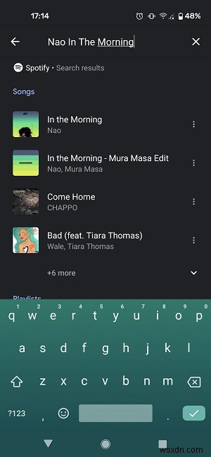 Android에서 Spotify 노래를 알람으로 설정하는 방법 