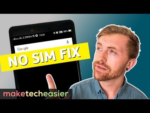 Android에서  SIM 카드가 감지되지 않음  오류를 수정하는 방법 