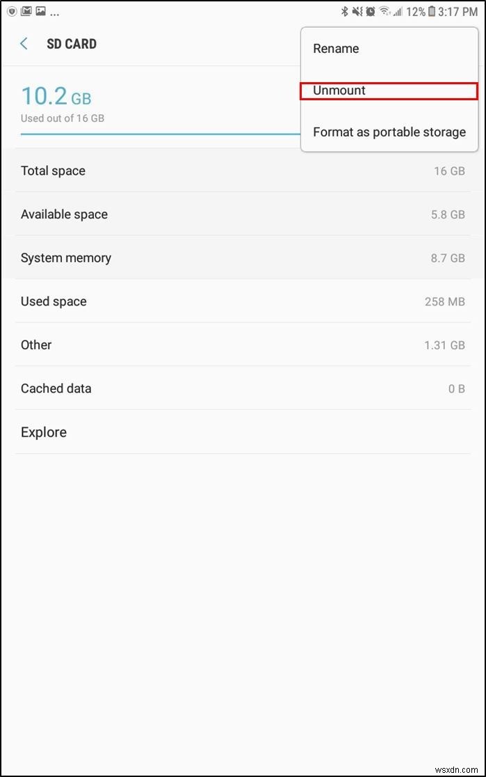 Android에서 SD 카드를 내부 메모리로 마운트하는 방법 